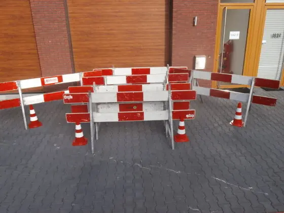 Calamiteiten wegafzetting huren